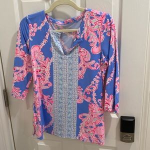 Fun and festive Lilly Pulitzer shirt